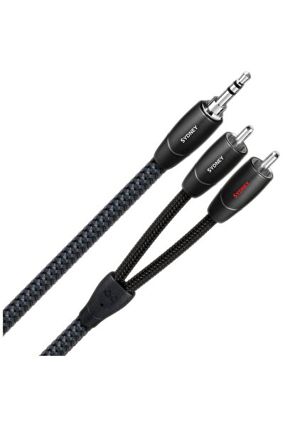 AudioQuest Cablu audio Jack 3.5mm - 2 RCA Sydney 1m