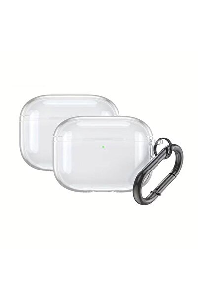 Mi7a Airpods Pro 2. Nesil Uyumlu Transparan Koruma Kılıfı