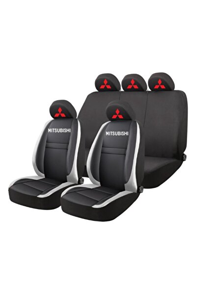 Autohelix MSA Set huse scaune universale HLX4 compatibil cu Mitsubishi – Negr...