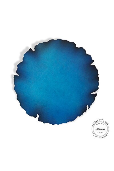Kağıt Atölyesi 300 Gr A4 Blue Round
