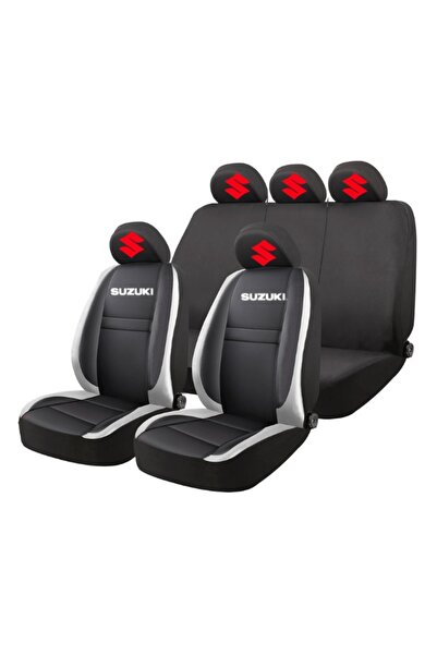 Autohelix MSA Set huse scaune universale HLX4 compatibile cu Suzuki – Negru/Gri