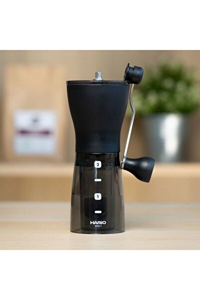 gen HARIO Manual Coffee Grinder Portable Hand-Crank Coffee Bean Grinder for H...