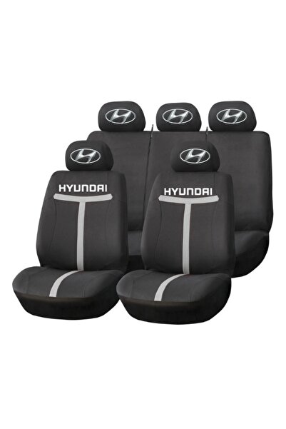 Autohelix MSA Set huse scaune universale HLX1 compatibile cu Hyundai – Negru/Gri