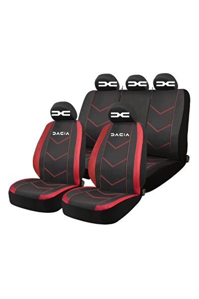 Autohelix MSA Set huse scaune universale HLX6 compatibil cu Noul Dacia – Negr...