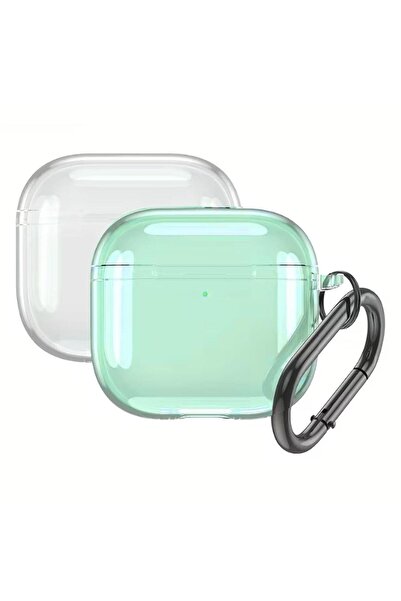 Mi7a Airpods 4. Nesil Uyumlu Transparan Koruma Kılıfı