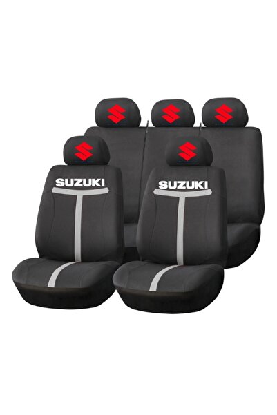 Autohelix MSA Set huse scaune universale HLX1 compatibil cu Suzuki – Negru/Gri