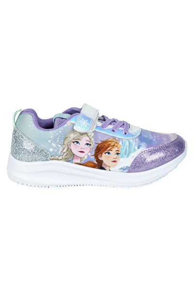 Disney Frozen Adidași cu sclipici, Frozen Disney, talpă mov