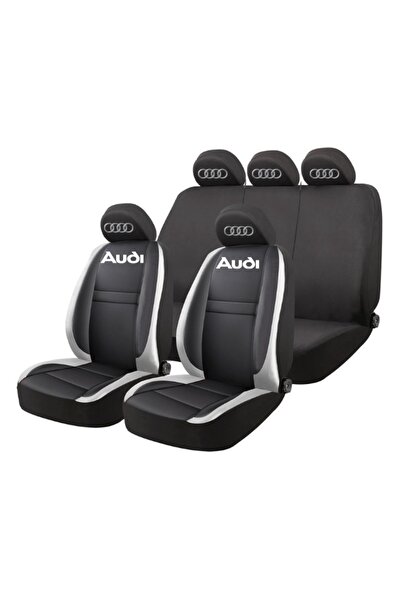 Autohelix MSA Set huse scaune universale HLX4 compatibil cu Audi – Negru/Gri