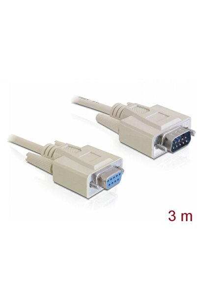 DELOCK Cablu serial RS-232 D-Sub 9 pini M-T 3 m, 84289