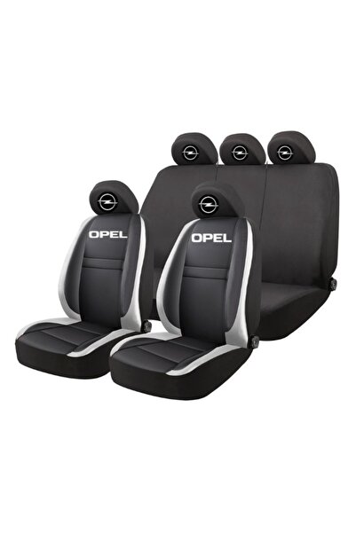 Autohelix MSA Set huse scaune universale HLX4 compatibile cu Opel – Negru/Gri