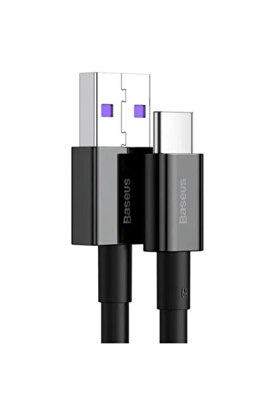 Baseus Cablu Date si Incarcare USB la USB Type-C Superior, 2 m, Fast Charge, ...