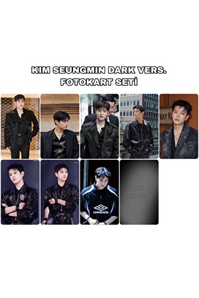 Sntay Seungmin dark vers fotokart seti
