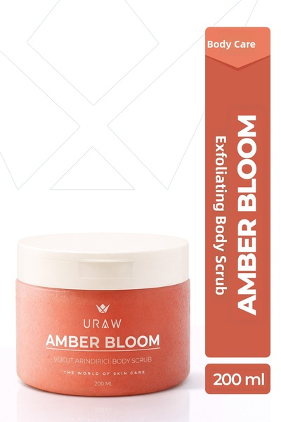 Uraw Amber Bloom Scrub |   Radiant Body Peeling 200 ml