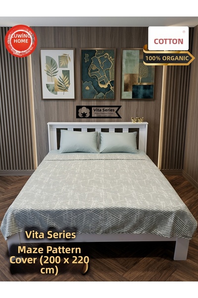 LUWİNO HOME Double Pique, Bedspread 100% Cotton Vita Series 200 X 220 cm