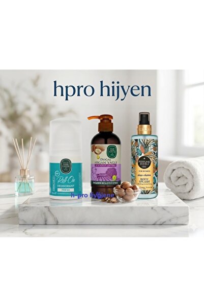 Eyüp Sabri Tuncer مجموعة العناية النسائية، رول أون، لوشن، وبخاخ للجسم، H-PRO ...