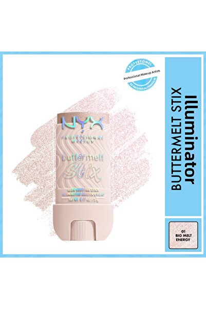 NYX Buttermelt Glaze Sticks Brightener 01