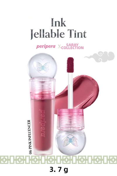 PERIPERA Water-Based, Non-Weighty, Gel-Textured Tint Ink Jellable Tint (06 Pi...