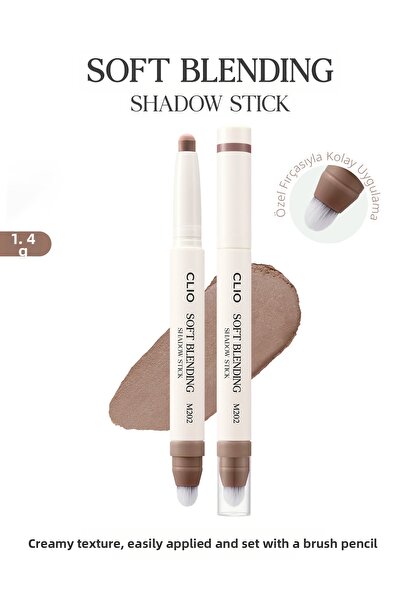 CLIO Creamy, Easy to Apply and Set Brush Pen Eyeshadow Soft Blending Shadow S...