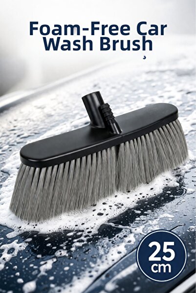 Badem10 Handleless 25 cm Car Wash Brush Vehicle Cleaning Soft Bristle Scratch...