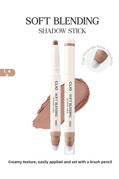 CLIO Creamy, Easy to Apply and Set Brush Pen Eyeshadow Soft Blending Shadow S...