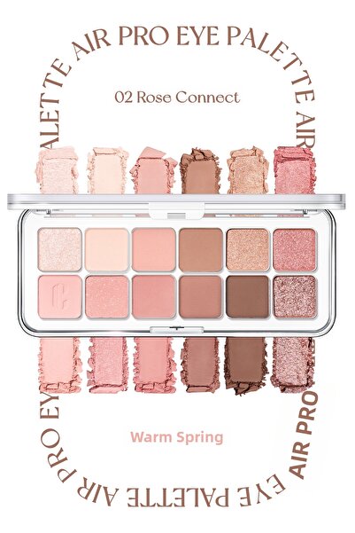 CLIO Clio Pro Eye Palette Air - لوحة ظلال عيون ذات ملمس خفيف وألوان كثيفة (01...
