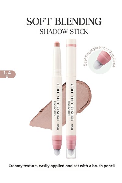 CLIO Creamy, Easy to Apply and Set Brush Pen Eyeshadow Soft Blending Shadow S...