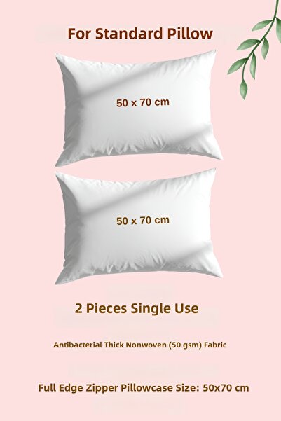 moonzy - minimalist & cozy Disposable Mattress Cover for Sleeping Pillow – Zi...