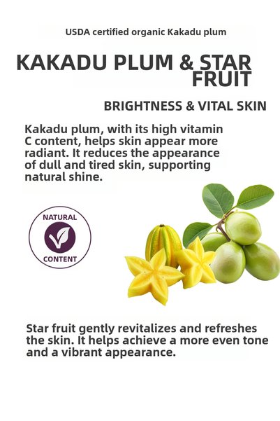 Generic Brand Brightening Refreshing Antioxidant Natural Gel Mask 120ml - Brightening Kakadu Plum