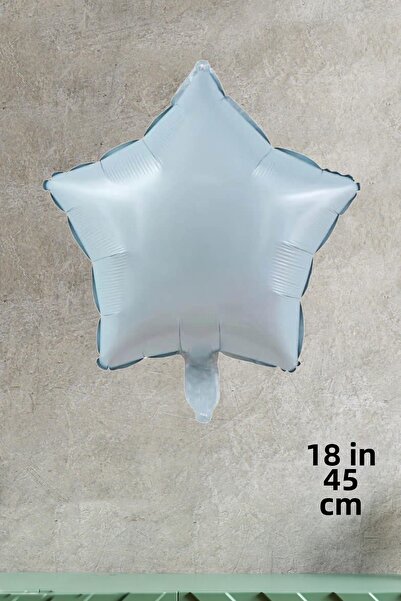 PEKSHOP Retro Blue Star Balloon 18Inch 45cm Retro Color Balloons
