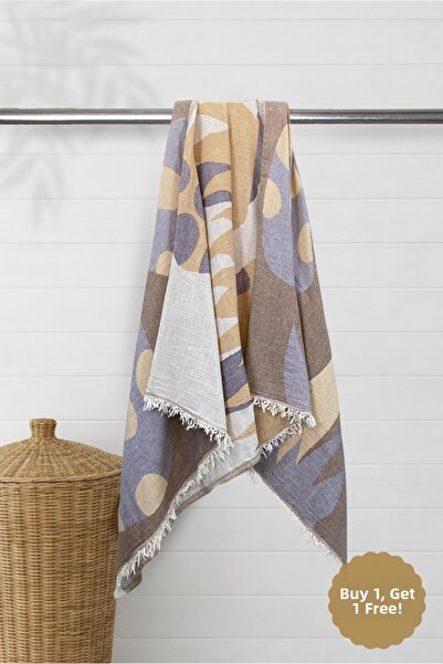 Ellia Soft Prosop de muselină bumbac 100% Prosop de plajă Prosop de baie cu t...