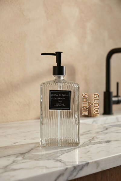 ACAR Dozator de săpun lichid Raschel Cam Transparent - 780 ml