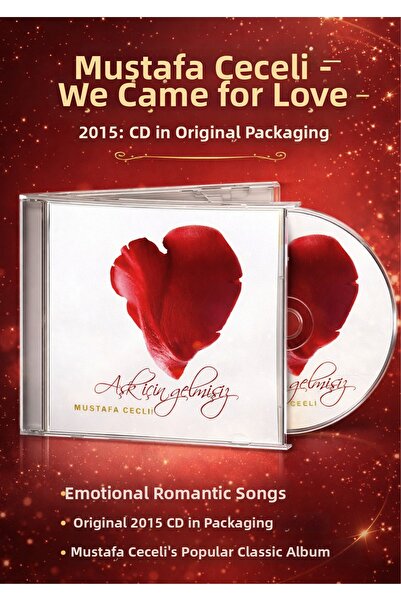 Dmc Müzik Mustafa Ceceli̇ - Come for Love – 2015 - Cd in Packaging