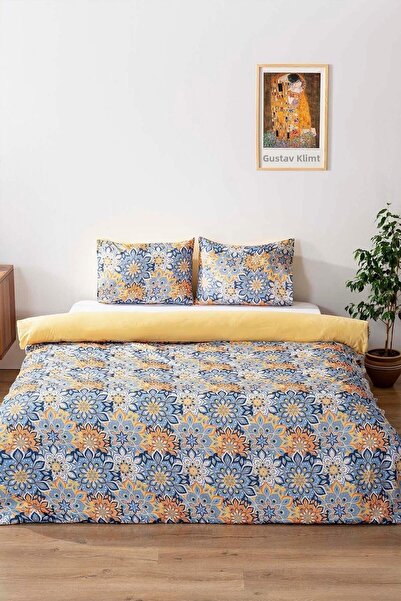 Rivaİstanbul Mandala Double Duvet Cover Set Cotton