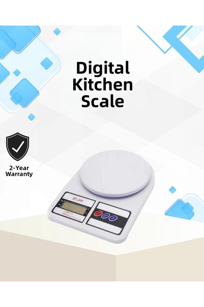 NW NessiWorld Digital Kitchen Scale for Precision Weighing – 10kg / 1g
