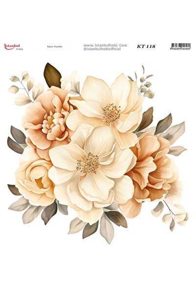 İstanbul Hobi Fabric Transfer Paper 20X20Cm Kt-118