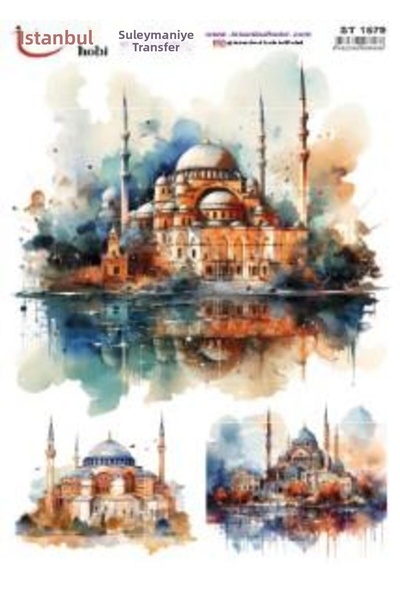 İstanbul Hobi Water Transfer Paper 25X35Cm St-1579