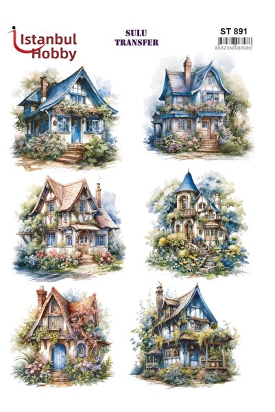 İstanbul Hobi Water Transfer Paper 25X35Cm St-891