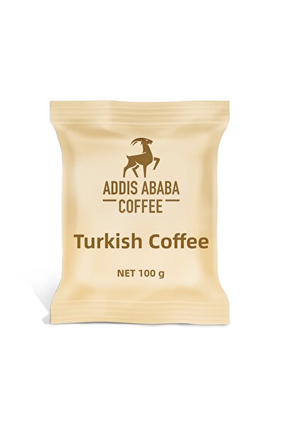 Addis Ababa Coffee 100 gr.Medium Roasted Turkish Coffee