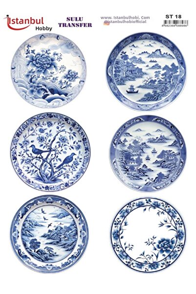 İstanbul Hobi Water Transfer Paper 25X35Cm St-018