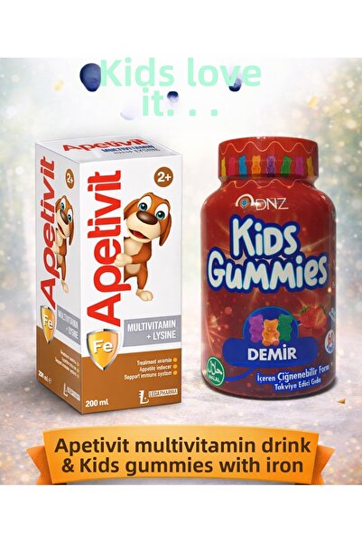 LedaPharma شراب ليدا أبتيفيت 200 مل مع حلوى الحديد