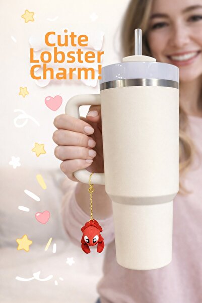 Kelira Compatible Quencher Thermos Accessory Charm Figure with Clip