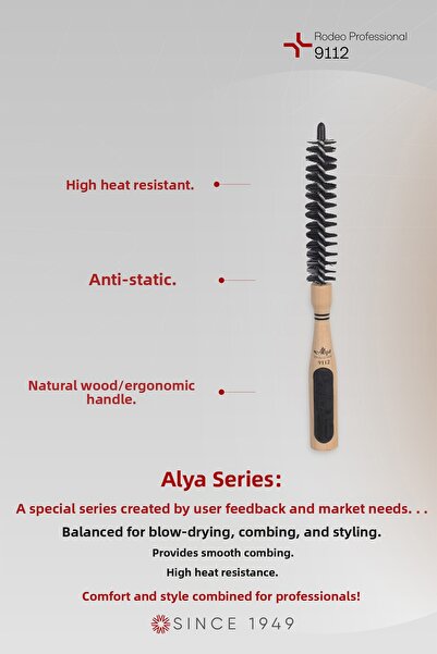 RODEO Професионална четка за сушене с фена 9112