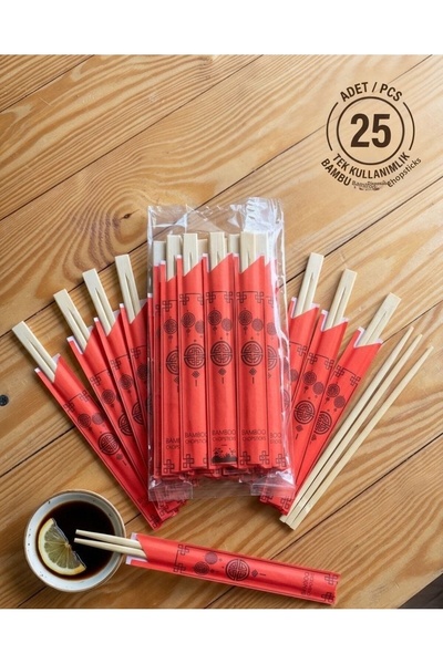 MOTİFİLLA HARMAN Chinese Sticks, Chopsticks 25 Set
