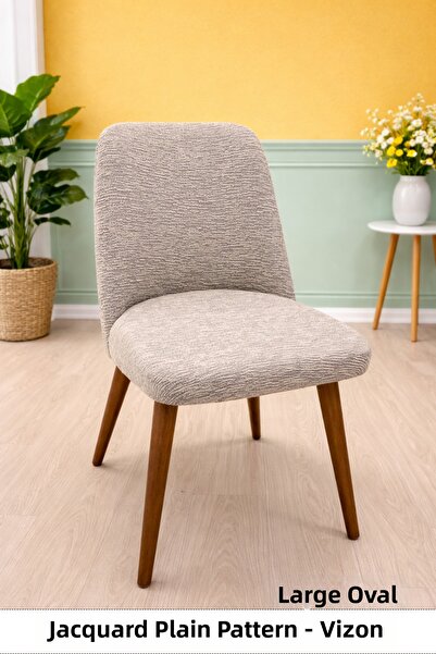 upmall غطاء كرسي مطبخ عالي الجودة، غطاء كرسي مطاطي كبير بيضاوي الشكل من قماش ...