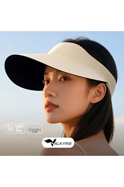 valkyrie قبعة نسائية باللون البيج مع حماية من الأشعة فوق البنفسجية UPF50+، قا...