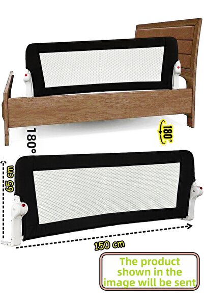 USF حاجز سرير واقي للأطفال الرضع بطول 150 سم قابل للطي