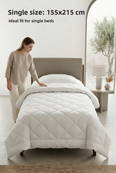 Morlay Pilotă din silicon micro-căptușită pentru o singură persoană 155x215 c...