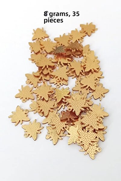 Royaleks أويا فستان سهرة سوار قلادة شبكي معدني بلاستيك ترتر ذهبي اللون 8 جرام...