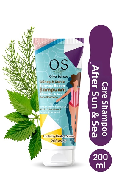 Olive Senses Sun & Sea Aftercare Shampoo