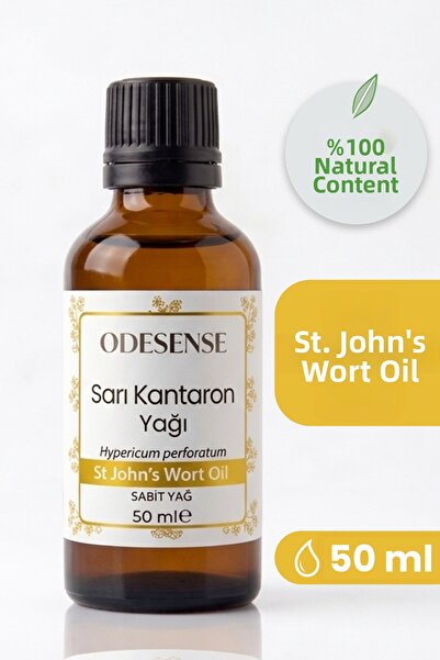 ODESENSE زيت نبتة سانت جون 50 مل، زيت طبيعي ونقي 100% للعناية بالبشرة والشعر،...